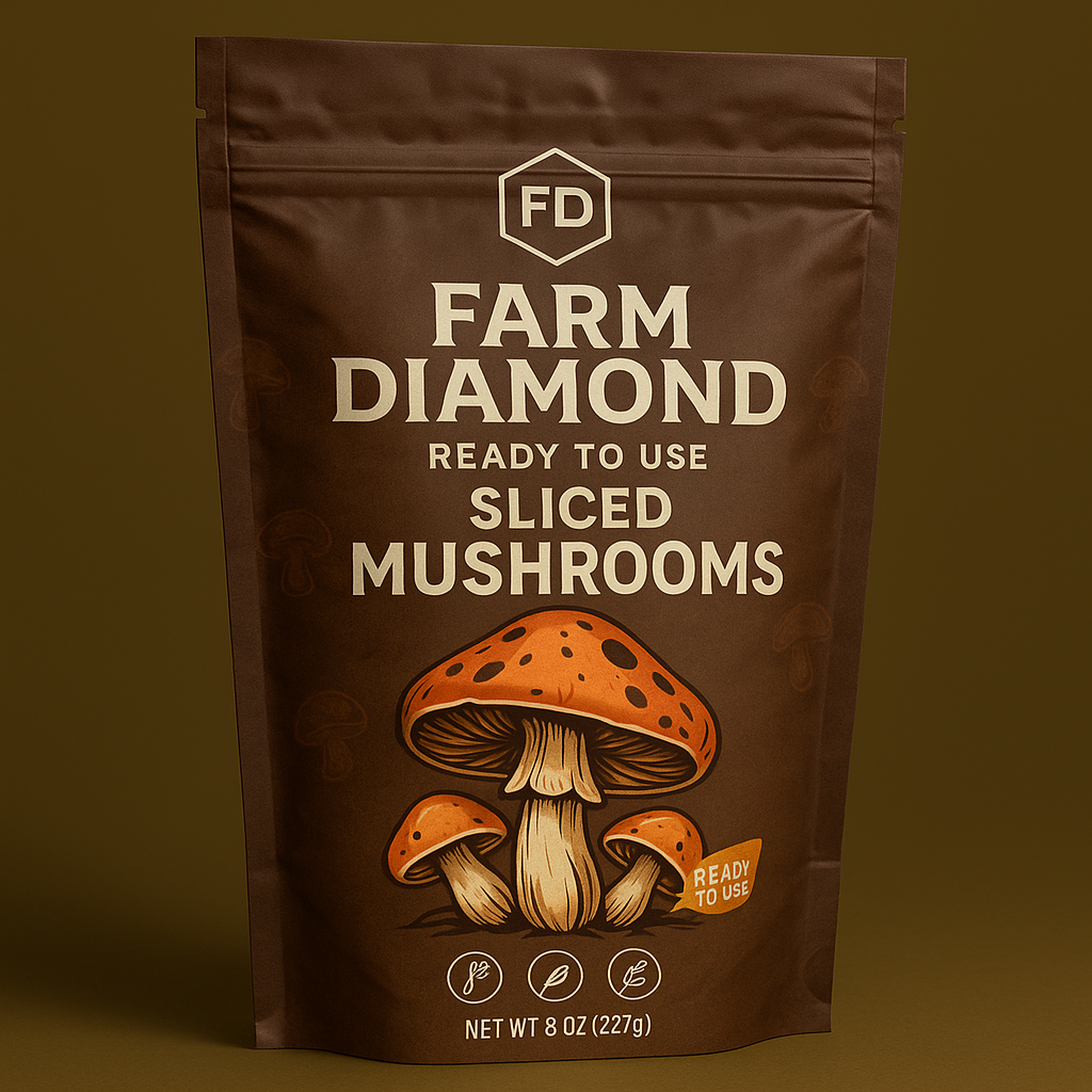 Ready to Eat- Fresh Button Mushrooms